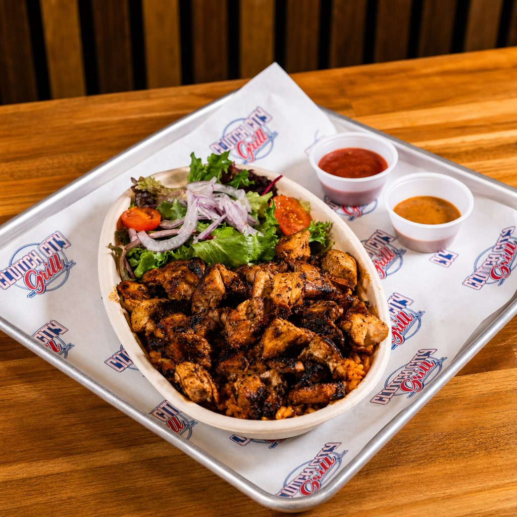Grilled Chicken w/ Rice.