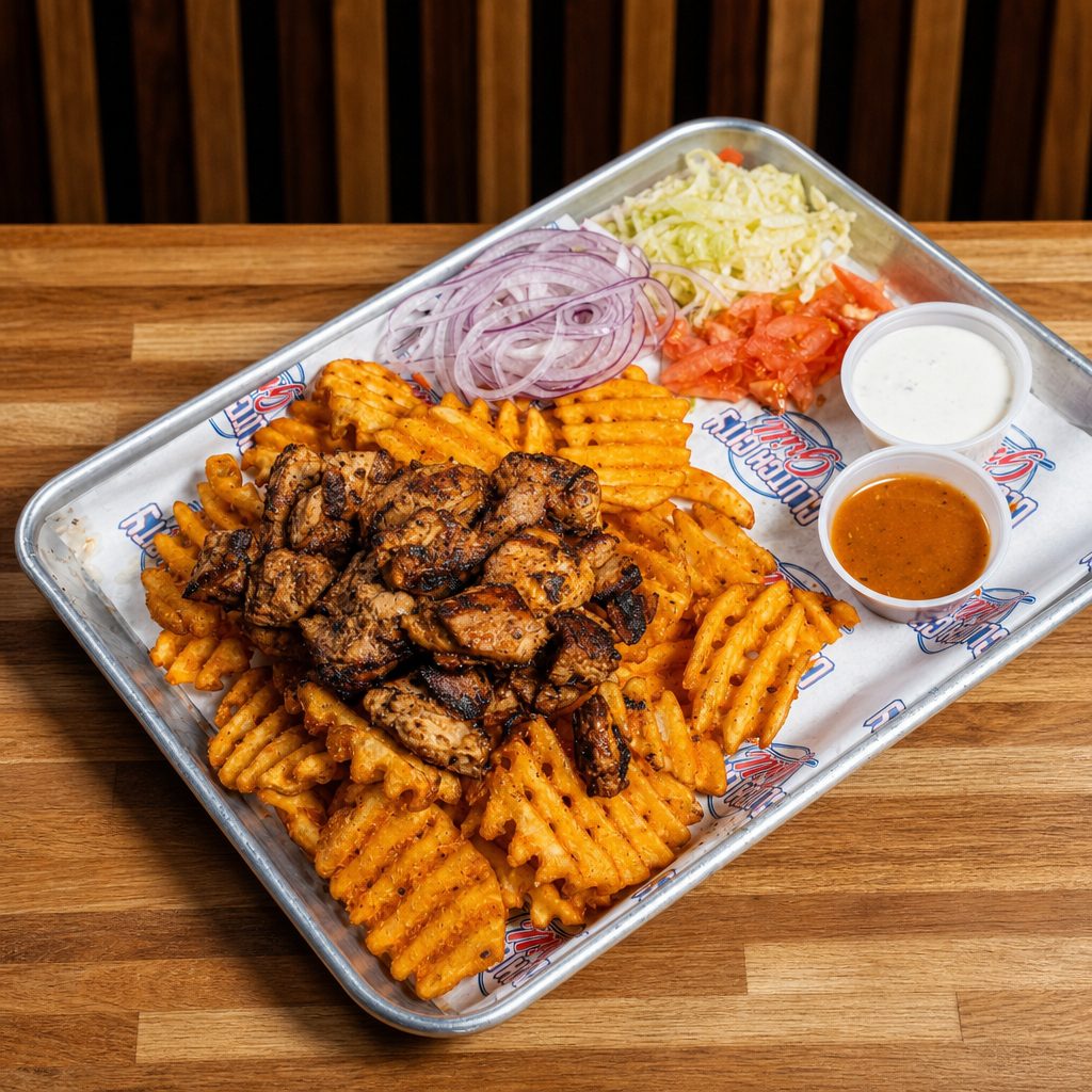 Grilled Chicken w/ Fries.