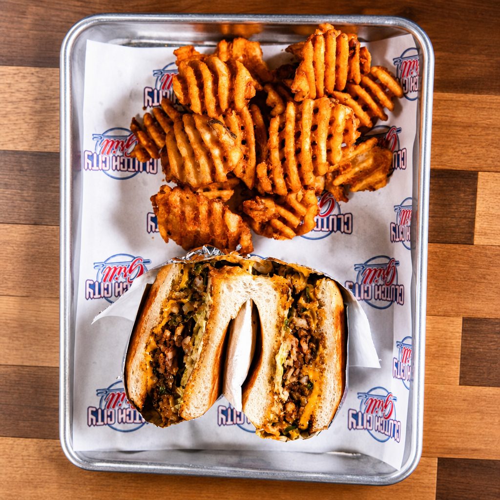 Chopped Cheese Combo.