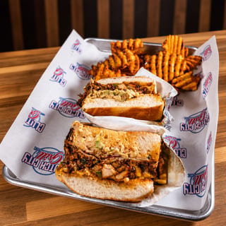 Shrimp Chopped Cheese