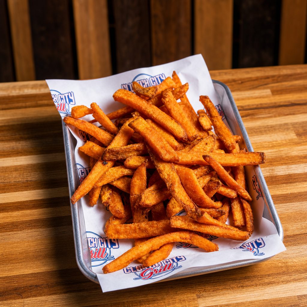 Full Size Sweet Potato Fries.