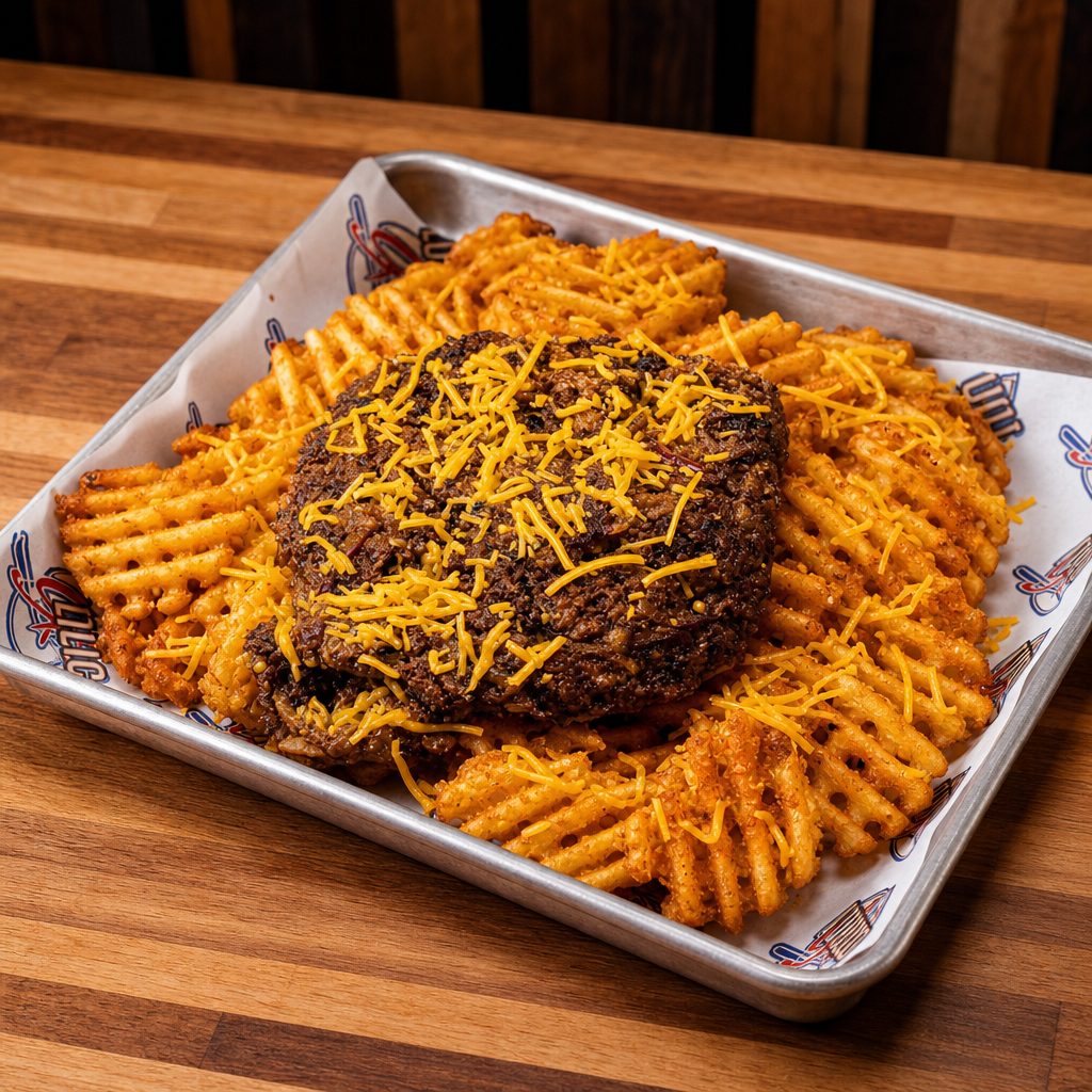 Plant-Based Al Pastor w/ Fries.