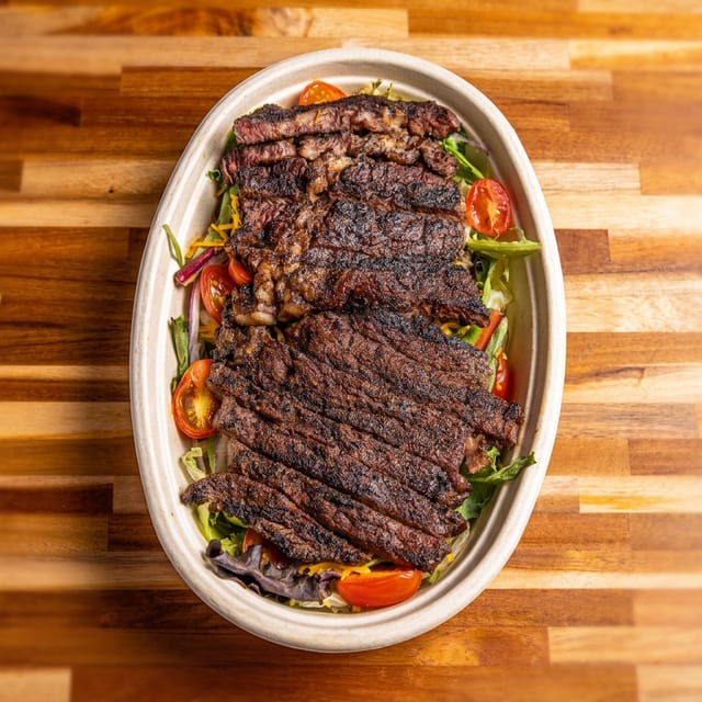 Grilled Ribeye Steak Salad.