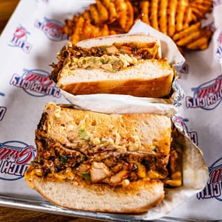 Shrimp Chopped Cheese